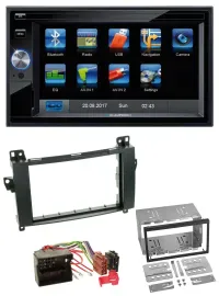Blaupunkt SD Bluetooth 2DIN MP3 USB AUX Autoradio für Mercedes B-Klasse T245 05-