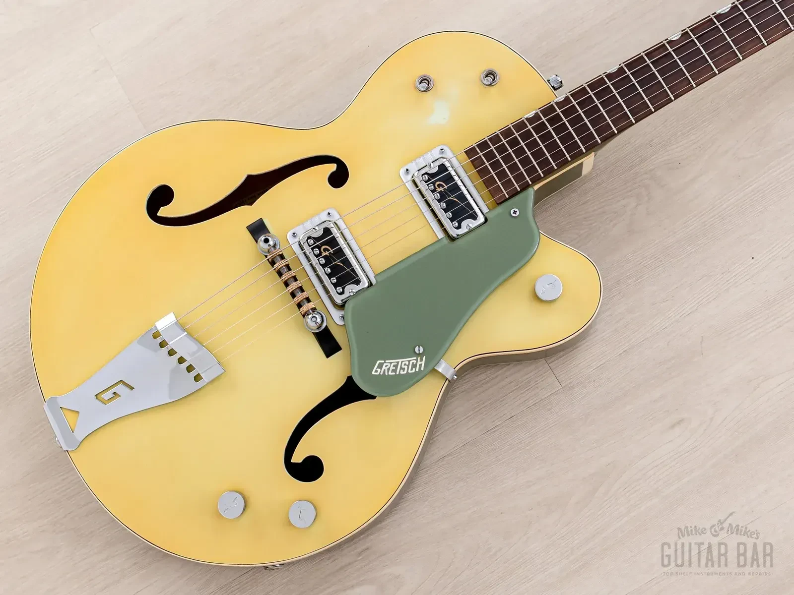 Б/У Электрогитара полуакустическая Gretsch 6118 Double Anniversary 1960, Trestle Bracing, с кейсом и ярлыками