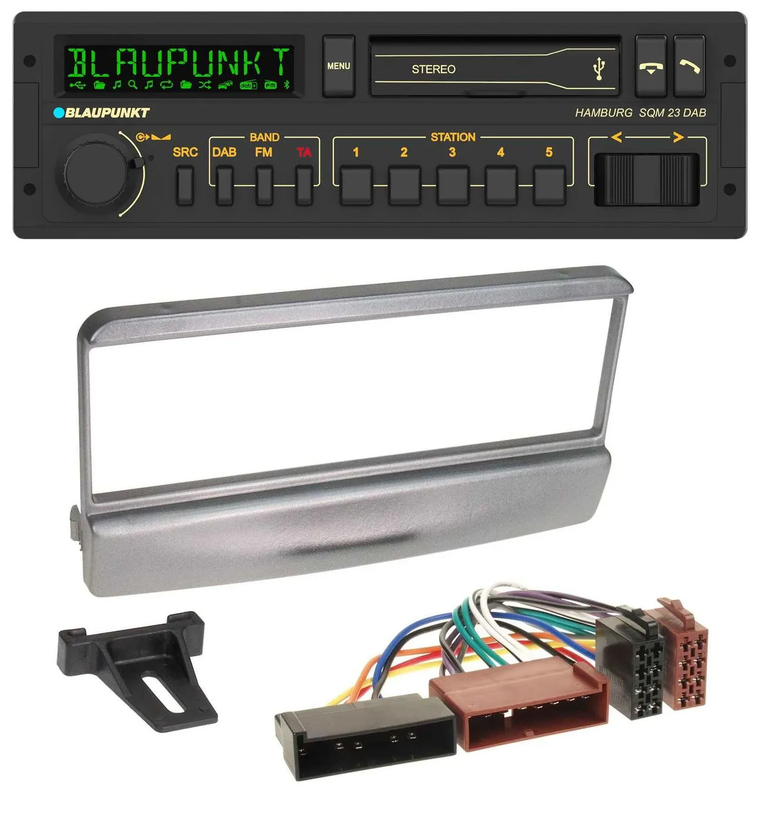Blaupunkt USB DAB Bluetooth MP3 Autoradio für Ford Mondeo 96-02 Transit bis 06 P