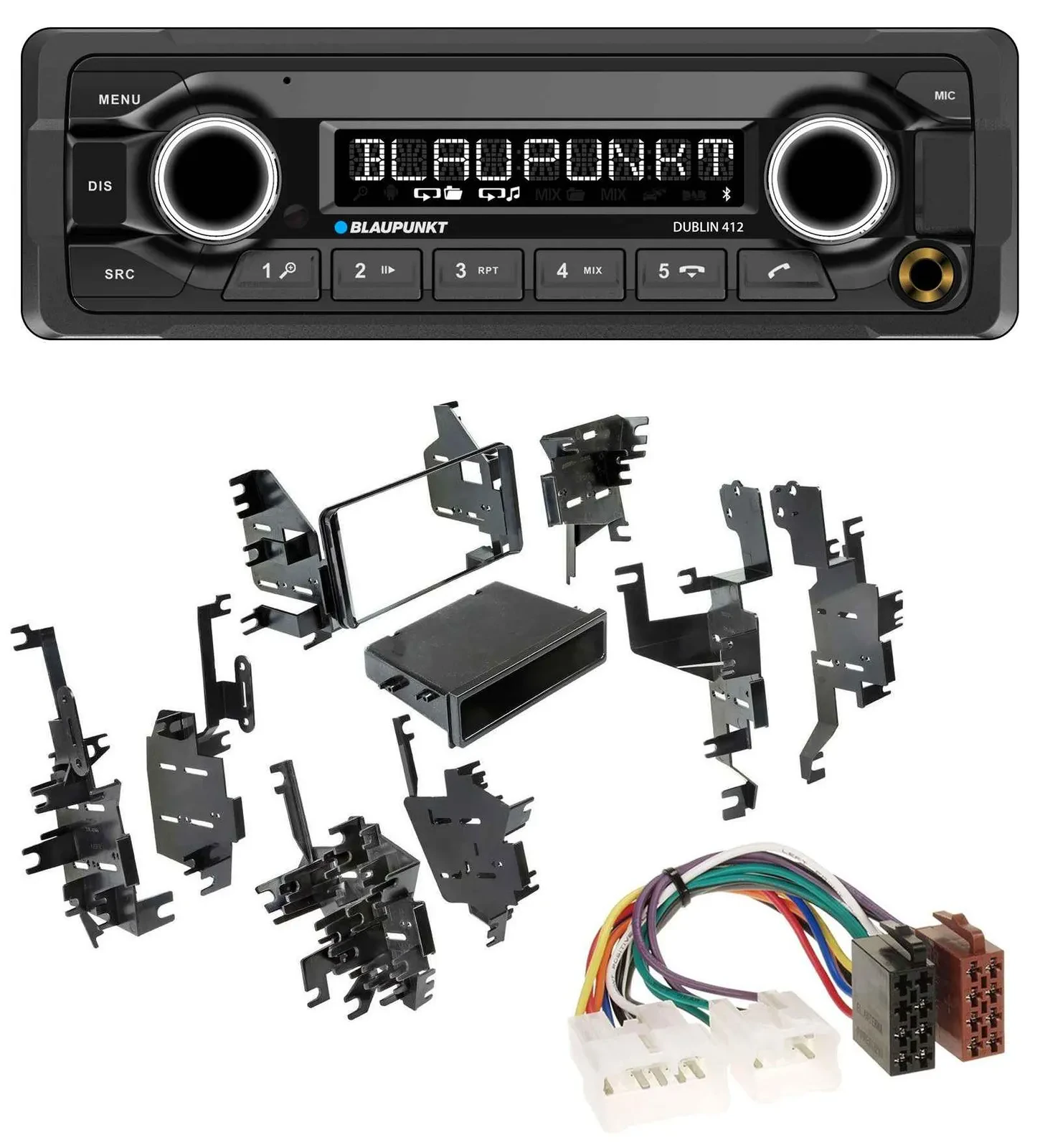 Автомагнитола для Toyota Blaupunkt MP3, Bluetooth, USB, AUX