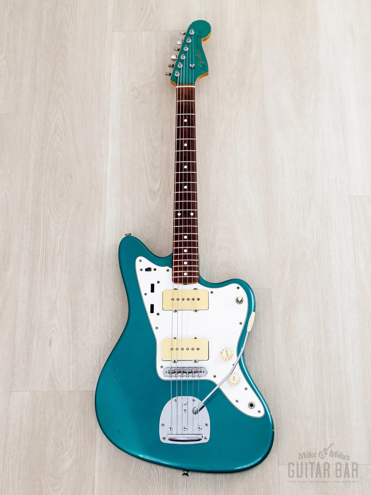 Электрогитара Fender Jazzmaster 1962 Vintage Reissue JM66-80 MH SS Ocean Turquoise Metallic w/gigbag Japan 1997