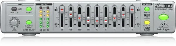 Студийный графический эквалайзер Behringer FBQ800 V2 Mini FBQ