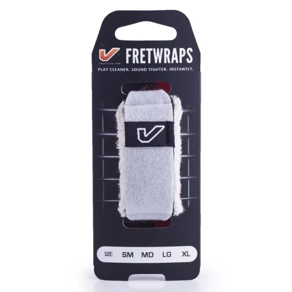 Gruv Gear FW-1PK-WHT| Fretwraps 1 Pack String Muter White