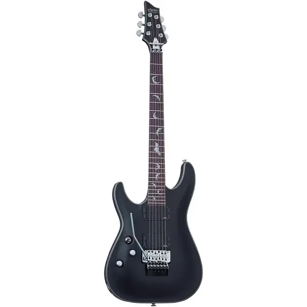 Электрогитара Schecter Damien Platinum-6 Floyd Rose Left-Handed Satin Black