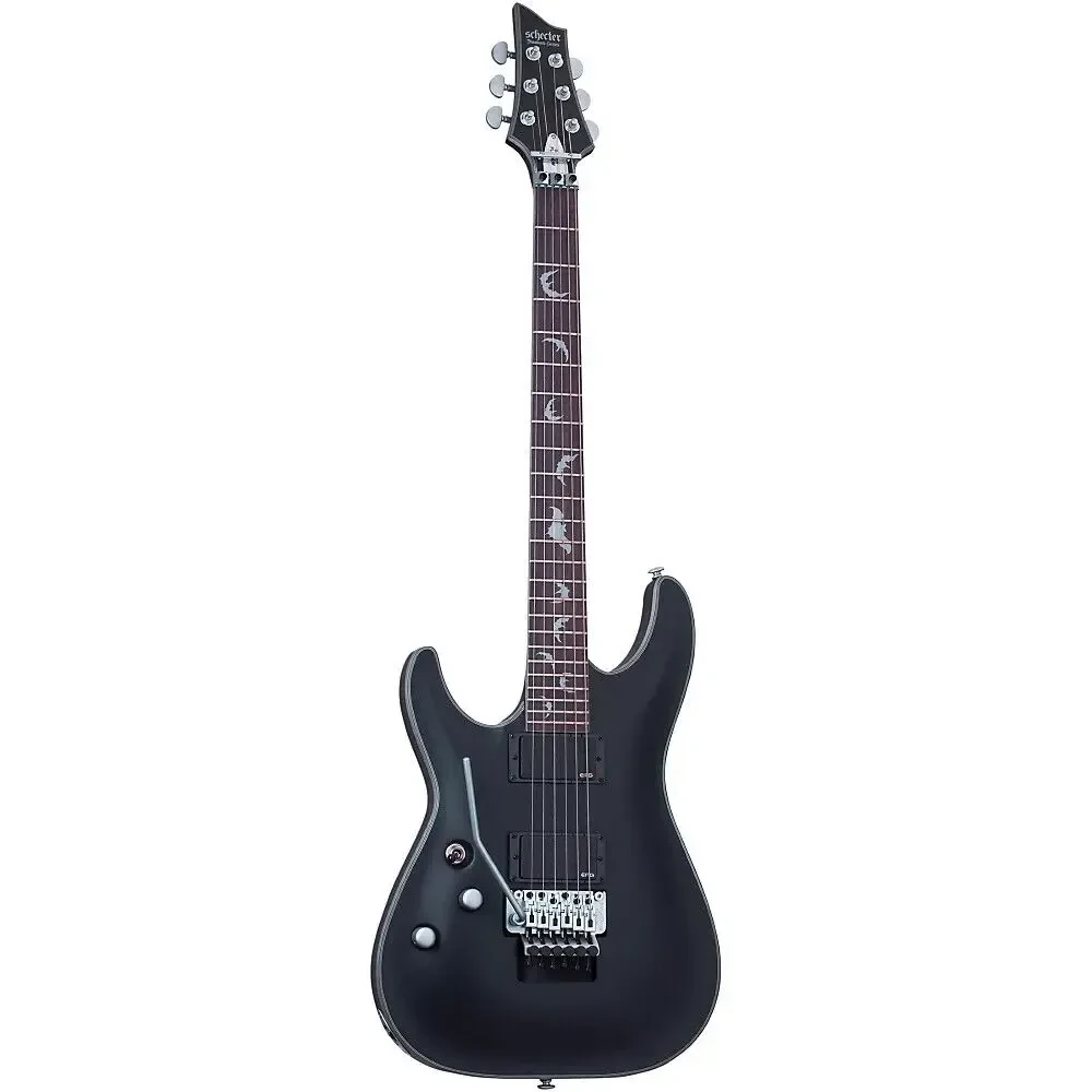 Электрогитара Schecter Damien Platinum-6 Floyd Rose Left-Handed Satin Black