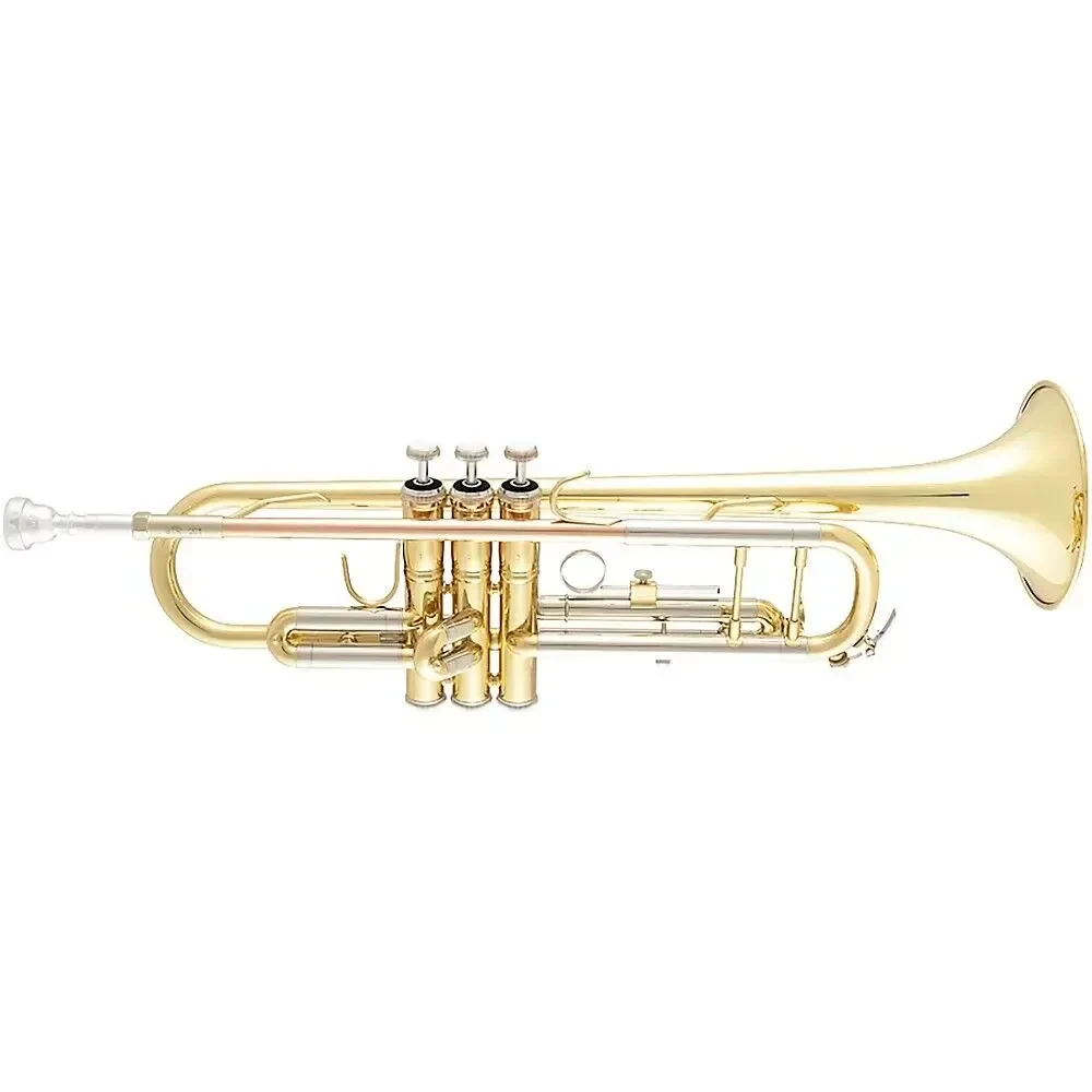 Труба Vincent  Bach BTR201 Student Series Bb Trumpet Lacquer Yellow Brass Bell