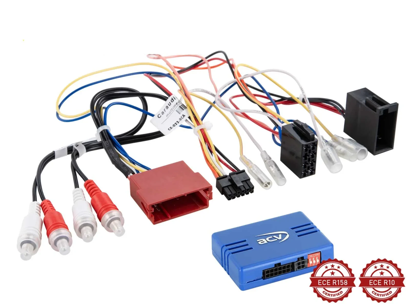 ACV Lenkradgrundinterface CAN-Bus für Audi A2 A3 A4 A6 TT ISO/MiniISO Amp 42a-13