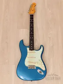 Электрогитара Fender Custom Shop 1963 Stratocaster Journeyman Relic SSS Lake Placid Blue w/case USA 2017