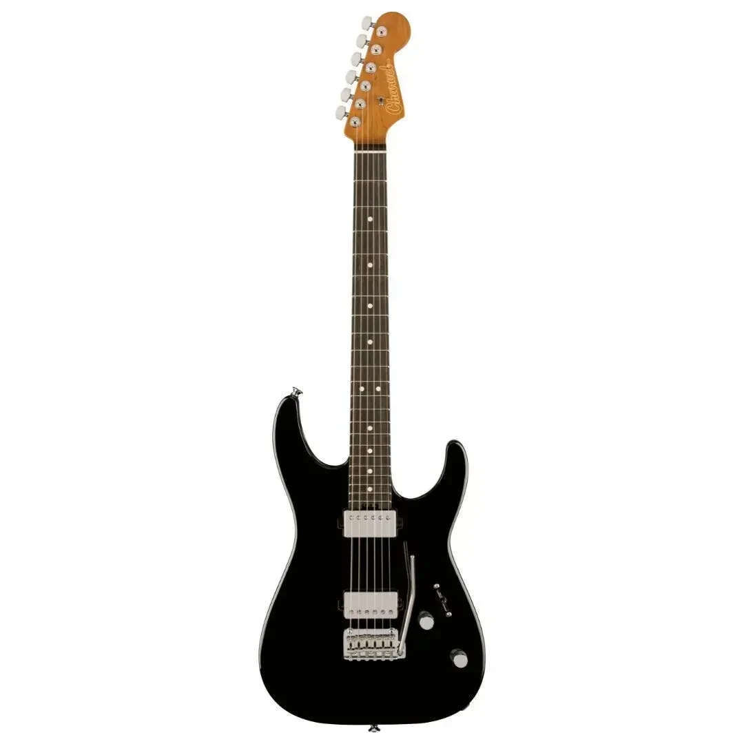 Б/У электрогитара Charvel Super-Stock DKA22 2PT EB 6-струнная, черный глянец