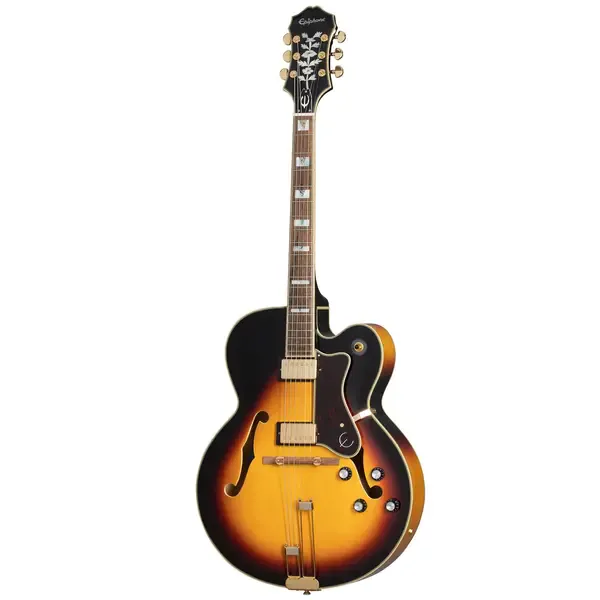 Электрогитара полуакустическая Epiphone Broadway Vintage Sunburst