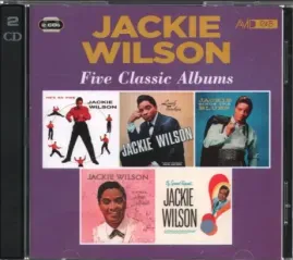 CD-диск Jackie Wilson Five Classic Albums (He's So Fine / Lonely Teardrops / Sings The Blues / A Woman, A Lover, A Friend, 2CD)