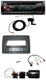 Автомагнитола для Fiat Stilo 2001–2007 Pioneer CD, DAB, USB, Bluetooth, поддержка управления на руле