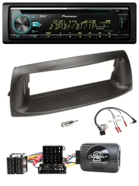 Автомагнитола Pioneer DAB, CD, USB, Bluetooth для Fiat Punto 1999–2005, совместима с кнопками на руле