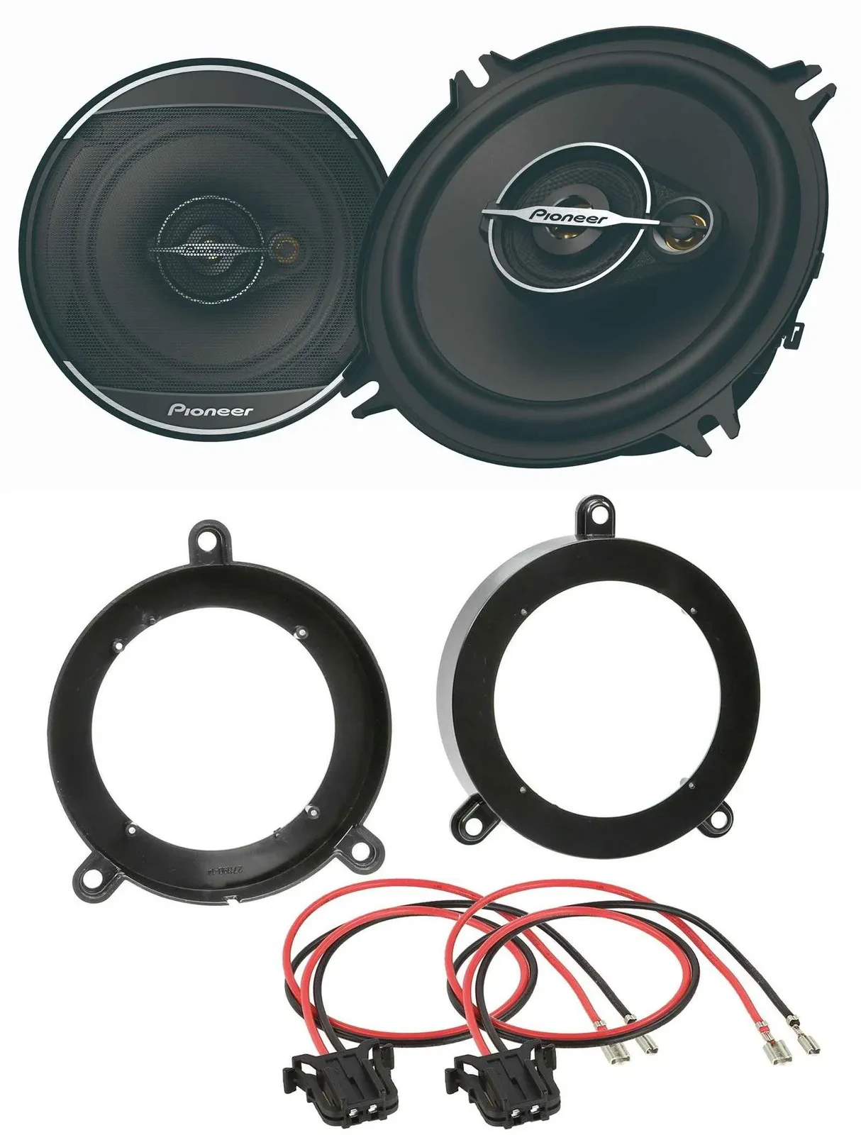 Pioneer 13cm 3-Wege 300Watt Lautsprecher für Mercedes C- CLC-Klasse Hecktür Abla