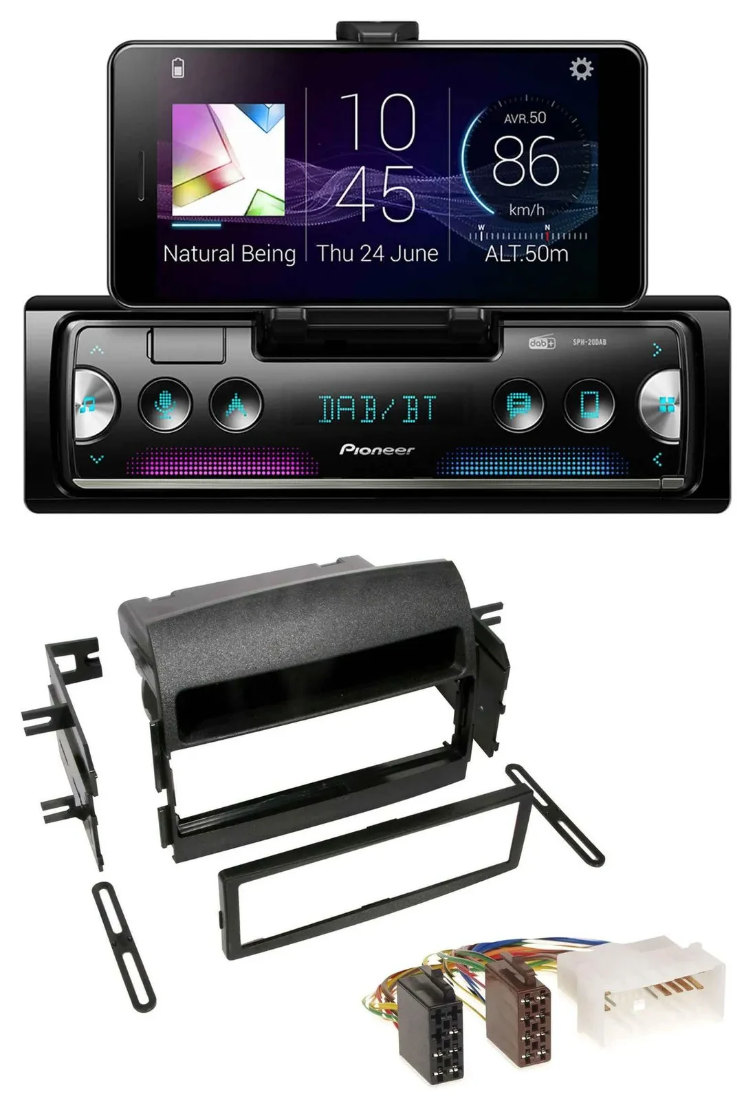 Pioneer USB MP3 Bluetooth DAB Autoradio für Hyundai Sonata (NF, 2005-2008)