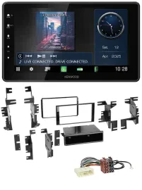 Kenwood MP3 Bluetooth USB DAB Autoradio für Nissan Cube ab 09 Frontier ab 13 Juk