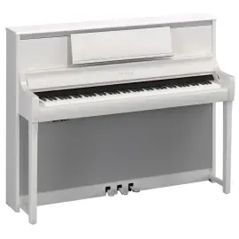 Цифровое пианино классическое Yamaha CSP-295PWH с банкеткой