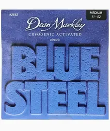 Струны для электрогитары Dean Markley 2562 Blue Steel 11-52