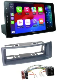 Pioneer Bluetooth DAB MP3 USB Autoradio für Renault Scenic Megane bis 03 grau