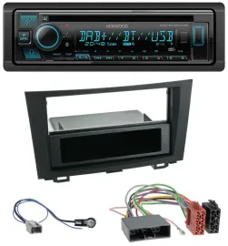 Kenwood Bluetooth DAB CD MP3 USB Autoradio für Honda CR-V (ab 2007)