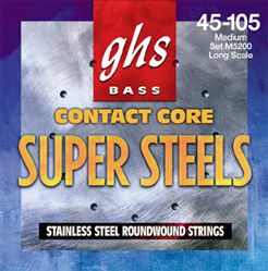 Струны для 5-струнной бас-гитары GHS 5L-CC 40-125