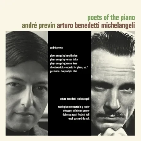ANDRE PREVIN / ARTURO BENEDETTI MICHELANGELI - Poets Of The Piano (3CD)