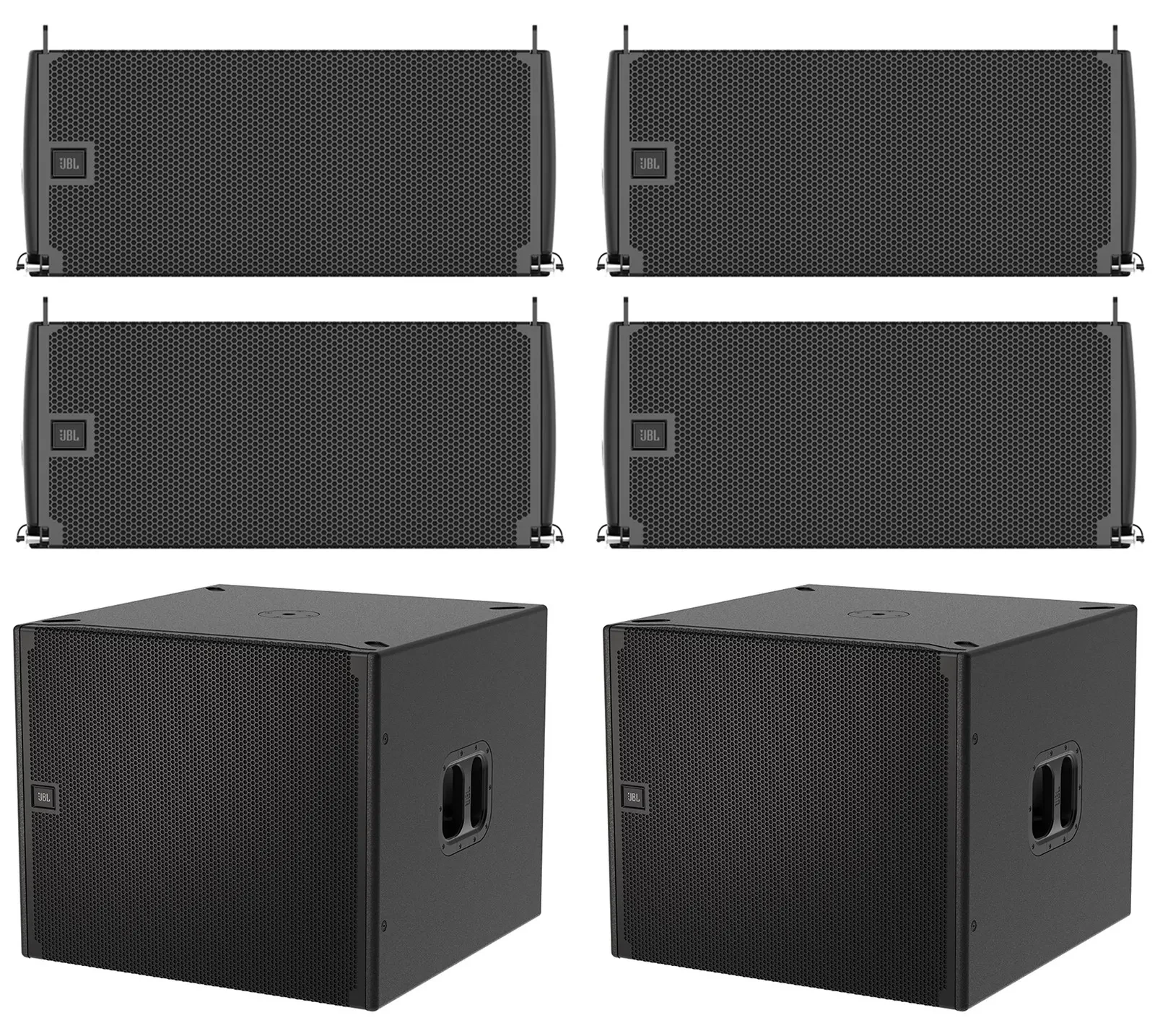 Акустическая система пассивная JBL SRX910LA + SRX918S (набор) 4x SRX910LA (Dual 10"), 2x SRX918S (18")