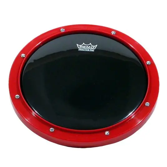 Тренировочный пэд Remo RT-0006-58 Tunable Practice Pad Red Ambassador Ebony Head