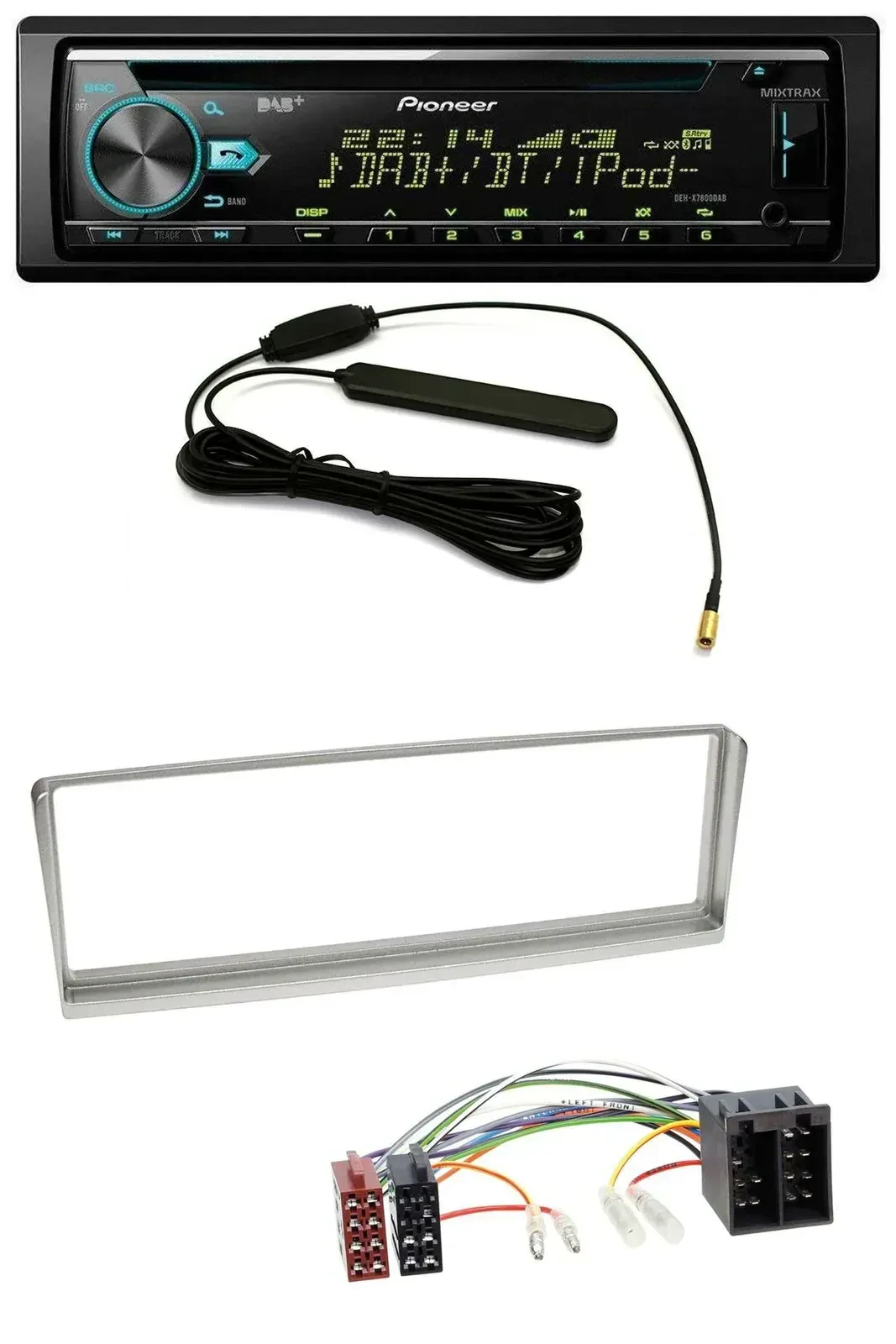 Автомагнитола для Alfa Romeo 156 (2001–2003) Pioneer CD MP3 AUX DAB USB