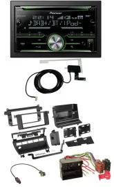 Pioneer CD USB MP3 Bluetooth 2DIN DAB Autoradio für BMW 3er 2002-2006 5 Schalter