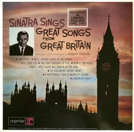 FRANK SINATRA - Sinatra Sings Great Songs From Great Britain (LP , Used)