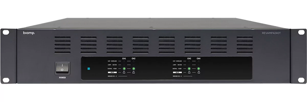 Трансляционный усилитель BIAMP REVAMP4240T