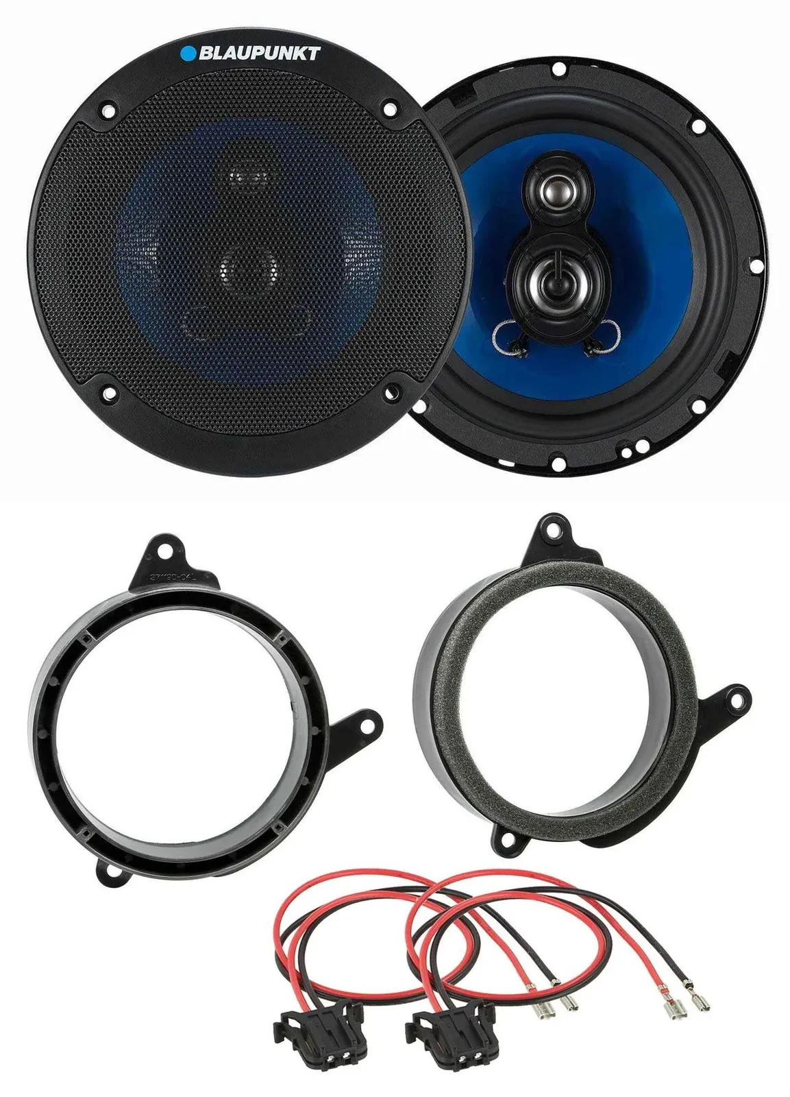 Blaupunkt 250Watt 3-Wege 16,5cm Lautsprecher für Mercedes E-Klasse Limousine T-M