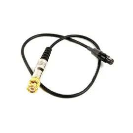 Remote Audio 18" Timecode Input Adapter Cable with BNC Plug to TA3F Connector