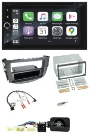 Blaupunkt DAB Lenkrad TMC Bluetooth USB 2DIN Navigation für Toyota RAV 4 2006-20