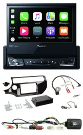 Pioneer DVD Bluetooth DAB USB Lenkrad Autoradio für Kia Rio UB ab 03/2015 piano