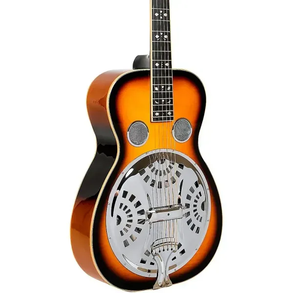 Gold Tone PBR-D Paul Beard Roundneck Resonator Guitar Deluxe Tobacco Sunburst