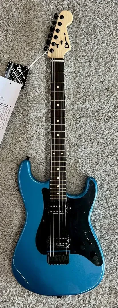 Электрогитара Charvel Pro-Mod So-Cal Style 1 HH, фиксированный бридж, кленовая накладка, Pelham Blue