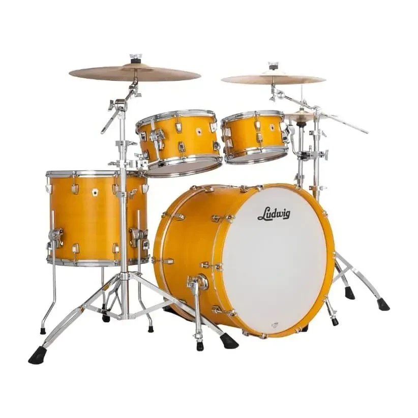 Ударная установка акустическая Ludwig LN34204FTX-PG NeuSonic Rapid Mod2, желтый (набор)