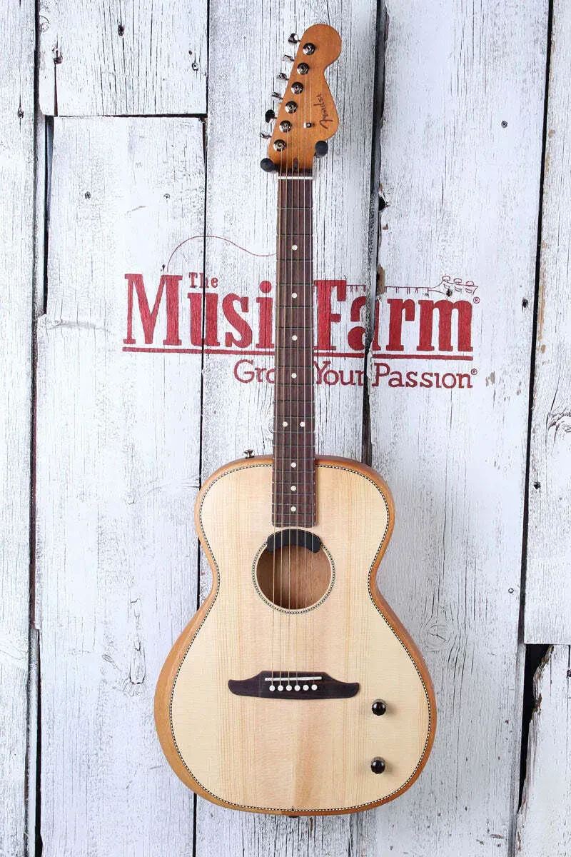 Электроакустическая гитара Fender Highway Series Parlor Natural
