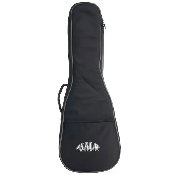 Чехол для укулеле Kala UB-S-LOGO Soprano Ukulele Gray Piping Logo Gig Bag