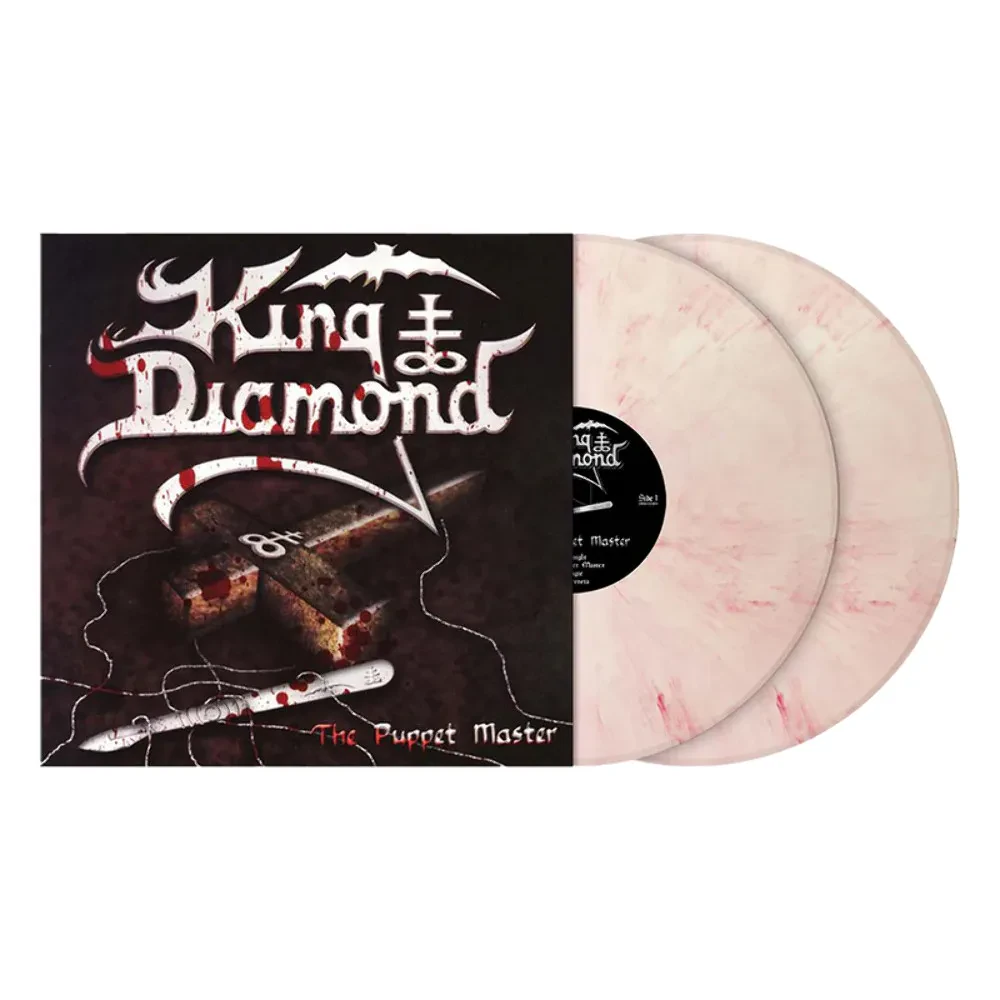 King Diamond - The Puppet Master [White Red Marbled Vinyl] NEW Vinyl