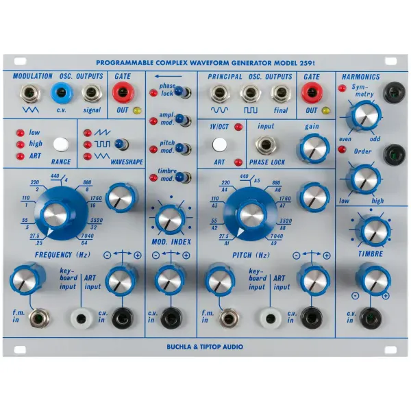 Модульный студийный синтезатор Tiptop Audio Buchla Model 259T