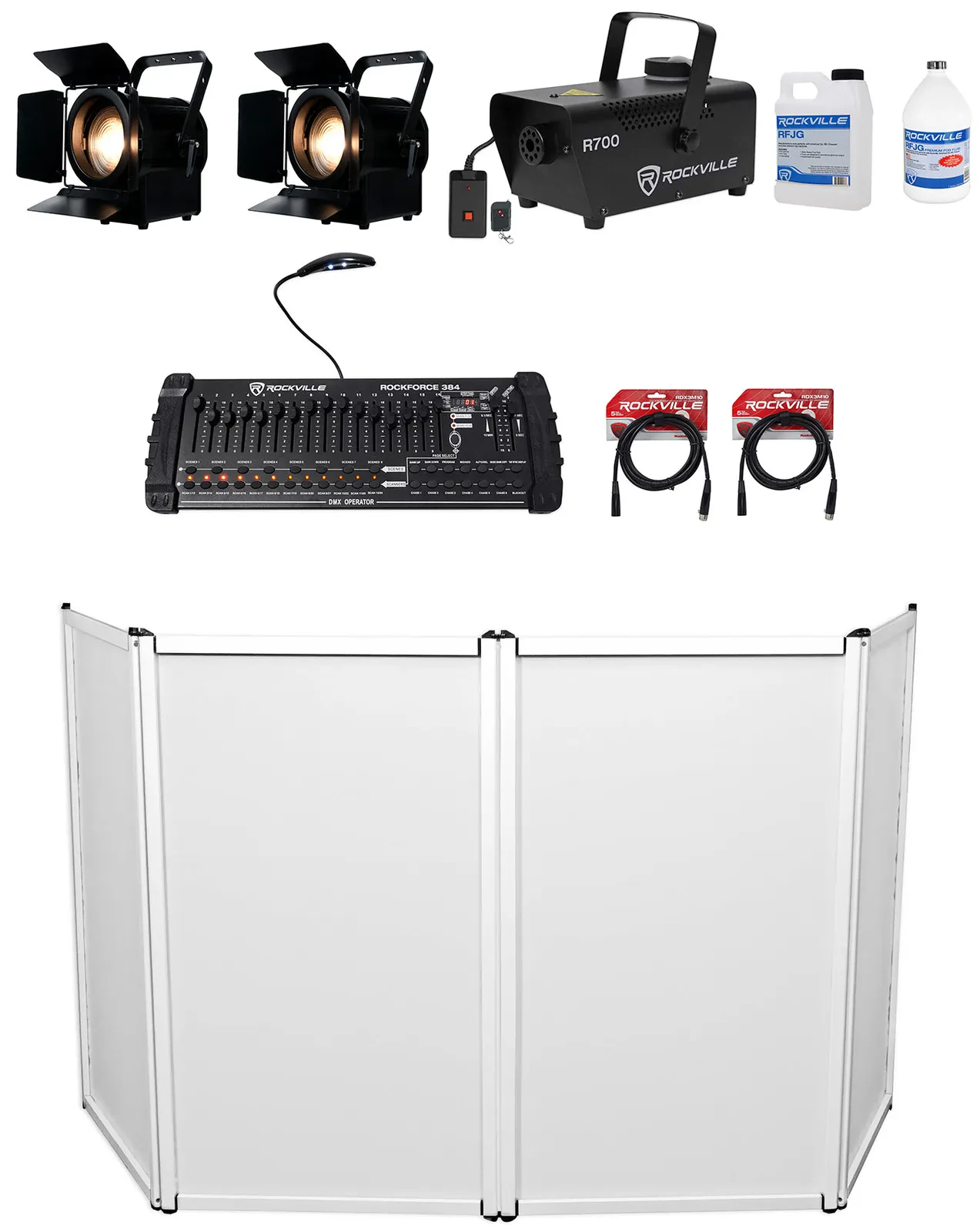 Комплект светового оборудования American DJ ENCORE FR150Z+RFAAW+R700+RFJG-2