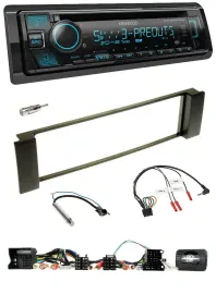 Kenwood Bluetooth USB CD Lenkrad DAB Autoradio für Audi A3 A6 Can-Bus 00-04
