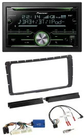 Pioneer Bluetooth Lenkrad DAB 2DIN USB CD Autoradio für Toyota Hilux ab 2011 28-