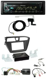 Pioneer MP3 Lenkrad CD USB DAB Autoradio für Hyundai i20 (ab 2015)