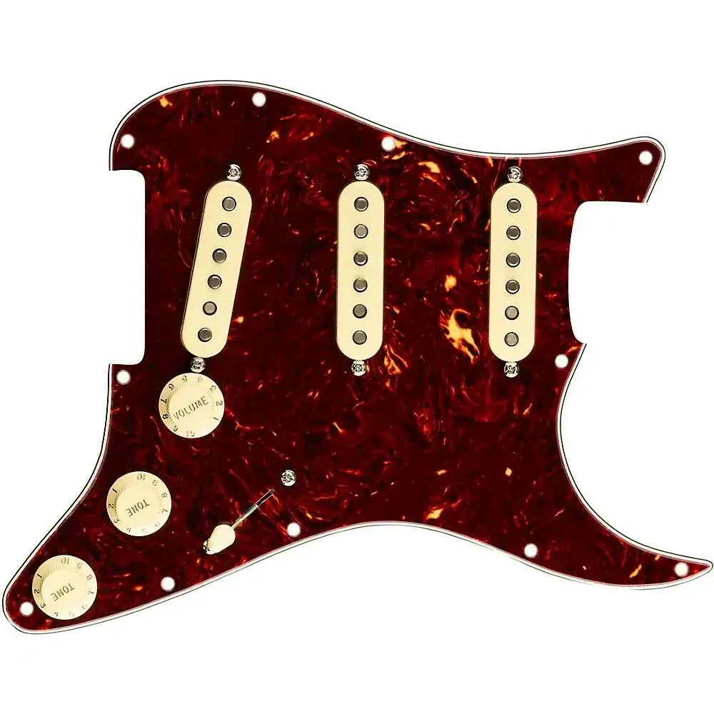 Пикгард со звукоснимателями Fender Stratocaster SSS 57/62 Pre-Wired Pickguard Shell