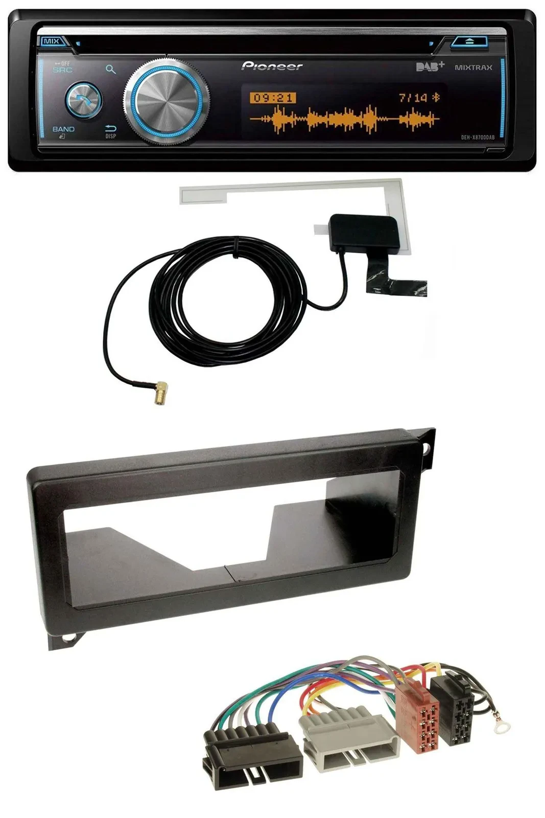 Автомагнитола для Chrysler Voyager/Neon/Vision и Jeep Pioneer Bluetooth DAB MP3 USB CD