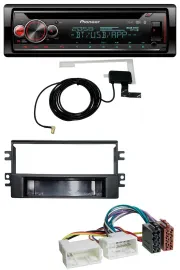 Автомагнитола для Kia Carens (с 2007) Pioneer DAB, CD, MP3, USB, Bluetooth